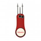 Golf Pitchgabel Fusion 2.5 in rot - Pitchfix Golf Werbemittel