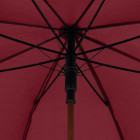 Regenschirm Oslo AC in weinrot Untersicht - Doppler - werbemittel.at