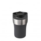 Retumbler Bayamo Thermobecher 230 ml in silber und dunkelgrau - Reflects - werbemittel.at