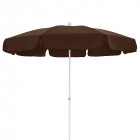 Sonnenschirm Waterproof 180 cm mit Volant in braun - Doppler - Werbemittel