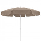 Sonnenschirm Waterproof 180 cm mit Volant in greige - Doppler - Werbemittel