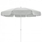 Sonnenschirm Waterproof 180 cm mit Volant in hellgrau - Doppler - Werbemittel