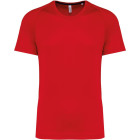 Herren Sports T-Shirt in rot inkl. Druck - werbemittel.at