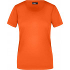 T-Shirt in dunkelorange - James & Nicholson - werbemittel.at
