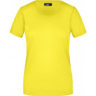 T-Shirt in gelb - James & Nicholson - werbemittel.at