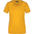 T-Shirt in goldgelb - James & Nicholson - werbemittel.at