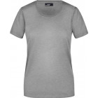 T-Shirt in heather - James & Nicholson - werbemittel.at