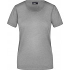 T-Shirt in heather - James & Nicholson - werbemittel.at