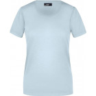 T-Shirt in hellblau - James & Nicholson - werbemittel.at