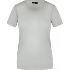 T-Shirt in hellgrau - James & Nicholson - werbemittel.at