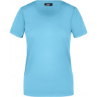 T-Shirt in himmelblau - James & Nicholson - werbemittel.at