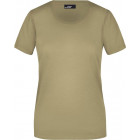 T-Shirt in khaki - James & Nicholson - werbemittel.at