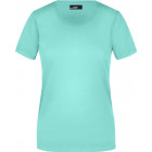 T-Shirt in mint - James & Nicholson - werbemittel.at