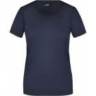 T-Shirt in navyblau - James & Nicholson - werbemittel.at