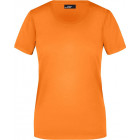 T-Shirt in orange - James & Nicholson - werbemittel.at