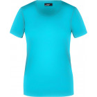 T-Shirt in pazifikblau - James & Nicholson - werbemittel.at