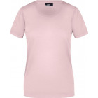 T-Shirt in rose - James & Nicholson - werbemittel.at
