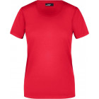 T-Shirt in rot - James & Nicholson - werbemittel.at