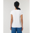 T-Shirt Stella Rounder Slub in Weiß Rückenansicht - Stanley Stella - Werbemittel