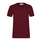 Unisex T-Shirt Bio Baumwolle in weinrot - Hakro Werbemittel