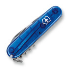 Schweizer Taschenmesser Spartan 91mm in Blau transparent geschlossen - Victorinox - werbemittel.at