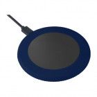 Wireless Charger Reeves in dunkelblau/schwarz - Reflects - werbemittel.at