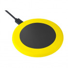 Wireless Charger Reeves in gelb/schwarz - Reflects - werbemittel.at