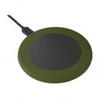 Wireless Charger Reeves in olive/schwarz - Reflects - werbemittel.at