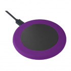 Wireless Charger Reeves in purple/schwarz - Reflects - werbemittel.at