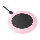 Wireless Charger Reeves in rose/schwarz - Reflects - werbemittel.at