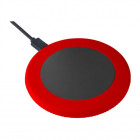 Wireless Charger Reeves in rot/schwarz - Reflects - werbemittel.at
