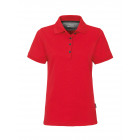 Hakro Damen Poloshirt Cotton Tec in rot - Werbemittel