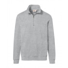 Hakro Zip-Sweatshirt Premium in ash meliert - Werbemittel