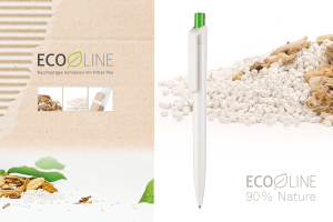 Ecoline - der Kugelschreiber aus 90% natürlichen Rohstoffen