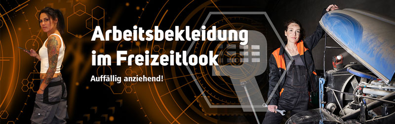Arbeitsbekleidung im Freizeitlook