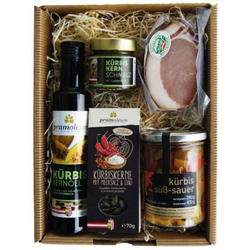 Geschenkboxen mit regionalen Produkten