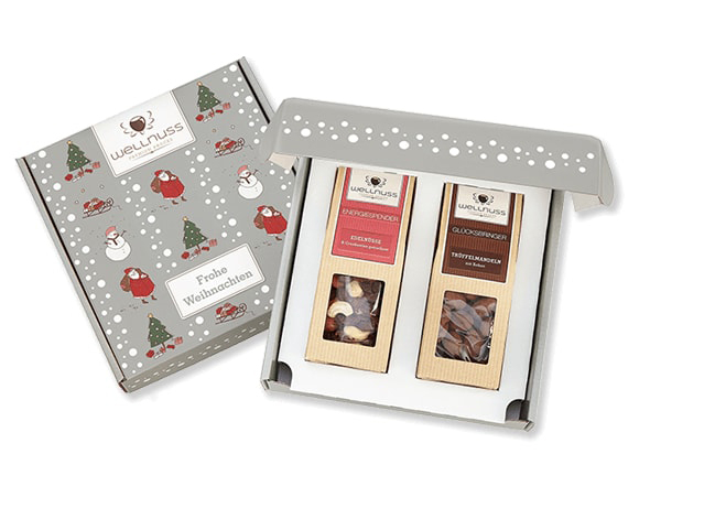 wellnuss mit individueller Versandverpackung