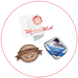 Aufkleber, 3D Gelaufkleber, Sticker und Fahrzeugbeklebung